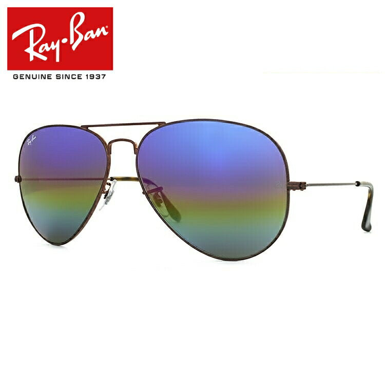 レイバン サングラス アビエーター RB3025 9019C2 62 レギュラーフィット ティアドロップ型 ミラー メンズ レディース ドライブ 運転 アウトドア ブランドサングラス 紫外線 花粉対策 AVIATOR Ray-Ban