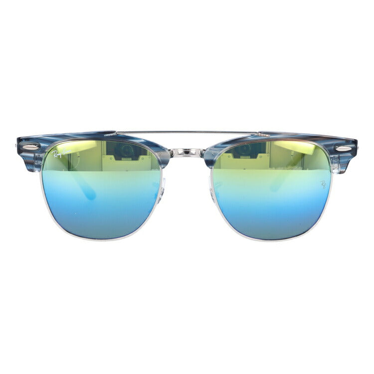 レイバン サングラス クラブマスター RB3816 1239I2 51 レギュラーフィット ブロー型 ミラー ダブルブリッジ メンズ レディース ドライブ 運転 アウトドア ブランドサングラス 紫外線 花粉対策 CLUBMASTER Ray-Ban