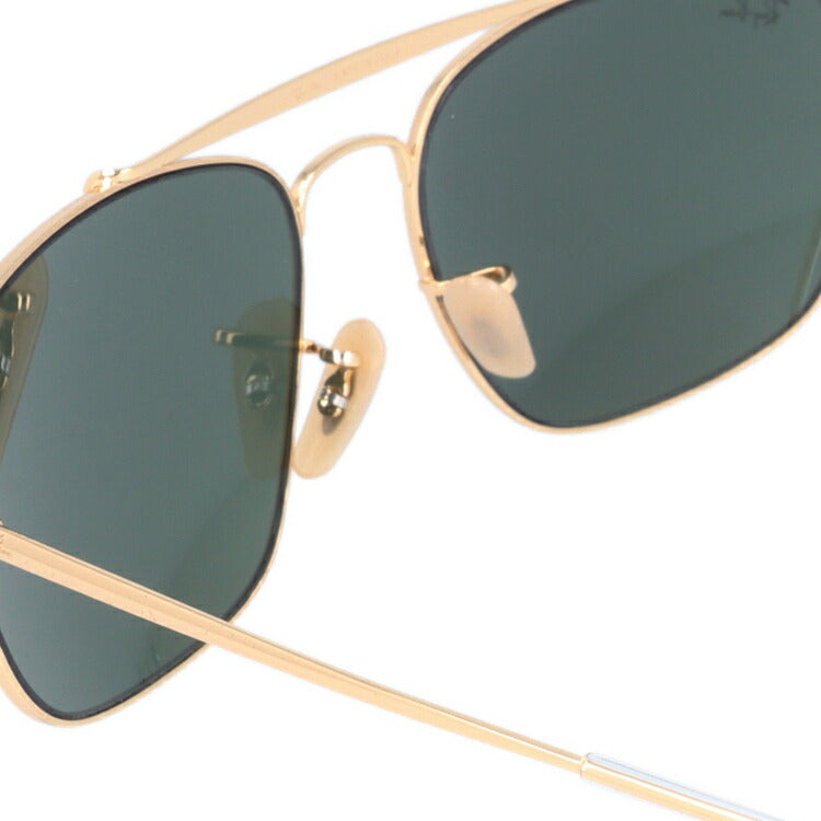 レイバン サングラス コロネル RB3560 001 58 レギュラーフィット スクエア型 G-15 グリーンレンズ メンズ レディース ドライブ 運転 アウトドア ブランドサングラス 紫外線 花粉対策 COLONEL Ray-Ban