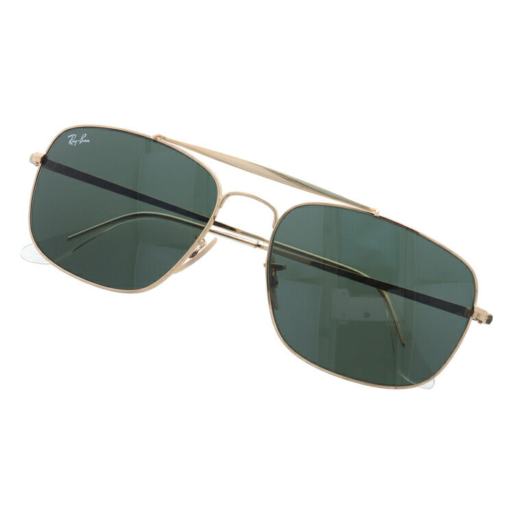 レイバン サングラス コロネル RB3560 001 58 レギュラーフィット スクエア型 G-15 グリーンレンズ メンズ レディース ドライブ 運転 アウトドア ブランドサングラス 紫外線 花粉対策 COLONEL Ray-Ban