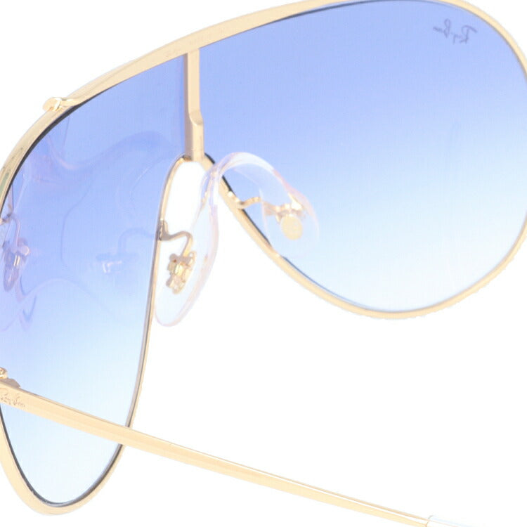 レイバン サングラス ウィングス RB3597 001/X0 133 レギュラーフィット ティアドロップ型 ミラー メンズ レディース ドライブ 運転 アウトドア ブランドサングラス 紫外線 花粉対策 WINGS Ray-Ban