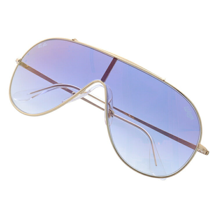 レイバン サングラス ウィングス RB3597 001/X0 133 レギュラーフィット ティアドロップ型 ミラー メンズ レディース ドライブ 運転 アウトドア ブランドサングラス 紫外線 花粉対策 WINGS Ray-Ban