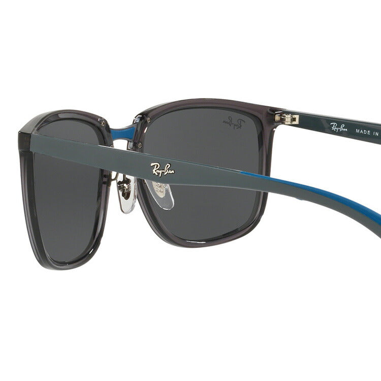 レイバン サングラス RB4303 636355 57 レギュラーフィット スクエア型 ミラー ブルーレンズ メンズ レディース ドライブ 運転 アウトドア ブランドサングラス 紫外線 花粉対策 Ray-Ban