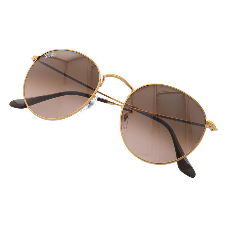 レイバン サングラス ラウンドメタル RB3447 9001A5 53 レギュラーフィット ラウンド型 メンズ レディース ドライブ 運転 アウトドア ブランドサングラス 紫外線 花粉対策 ROUND METAL Ray-Ban