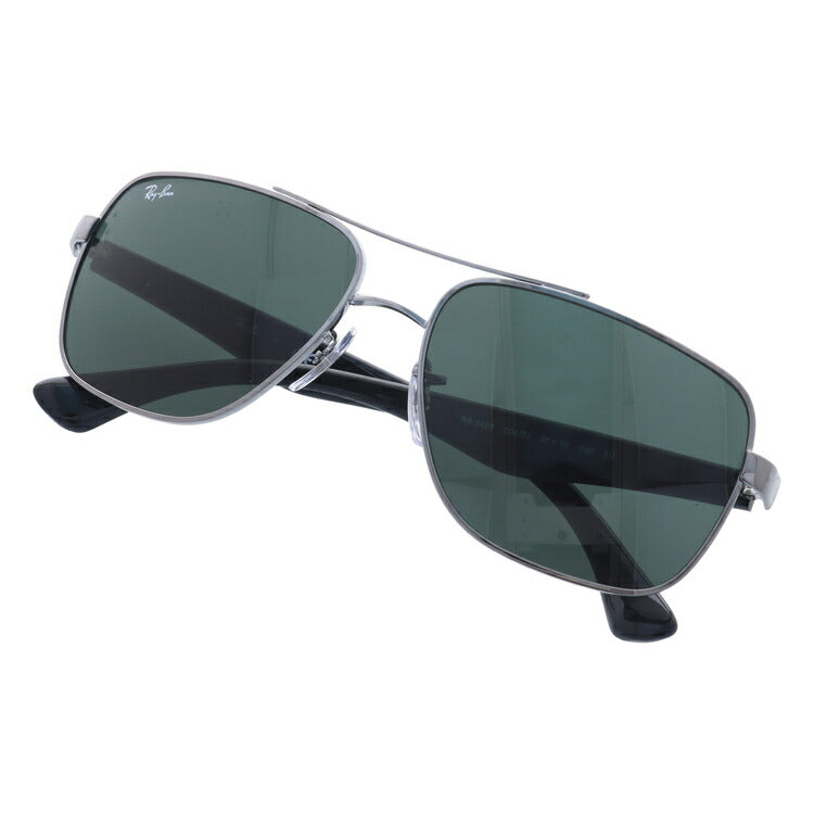 【訳あり・店頭展示品/外箱なし】レイバン サングラス RB3483 004/71 60 レギュラーフィット スクエア型 メンズ レディース ドライブ 運転 アウトドア ブランドサングラス 紫外線 花粉対策 Ray-Ban