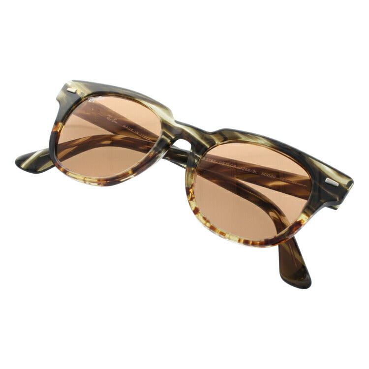 レイバン サングラス メテオール RB2168 12683L 50 レギュラーフィット ウェリントン型 ミラー メンズ レディース ドライブ 運転 アウトドア ブランドサングラス 紫外線 花粉対策 METEOR Ray-Ban