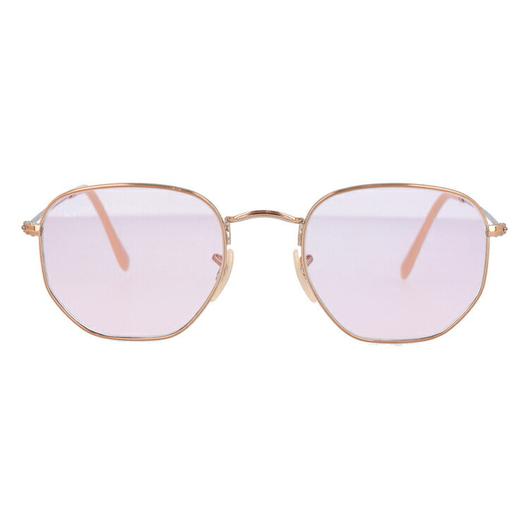 レイバン 調光サングラス ヘキサゴナル RB3548N 91310X 51 レギュラーフィット ヘキサゴン型 フラットレンズ メンズ レディース ドライブ 運転 アウトドア ブランドサングラス 紫外線 花粉対策 HEXAGONAL Ray-Ban