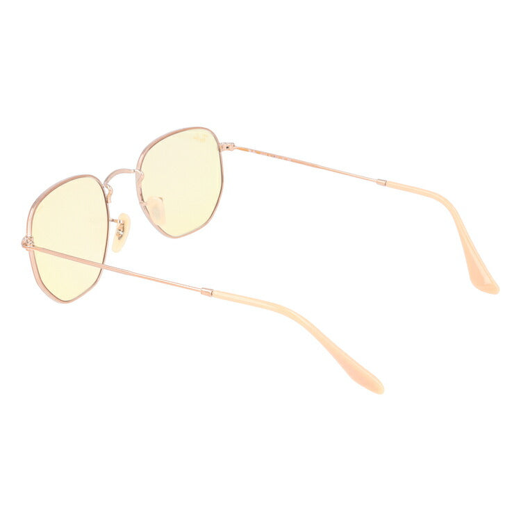 レイバン 調光サングラス ヘキサゴナル RB3548N 91310Z 51 レギュラーフィット ヘキサゴン型 フラットレンズ メンズ レディース ドライブ 運転 アウトドア ブランドサングラス 紫外線 花粉対策 HEXAGONAL Ray-Ban