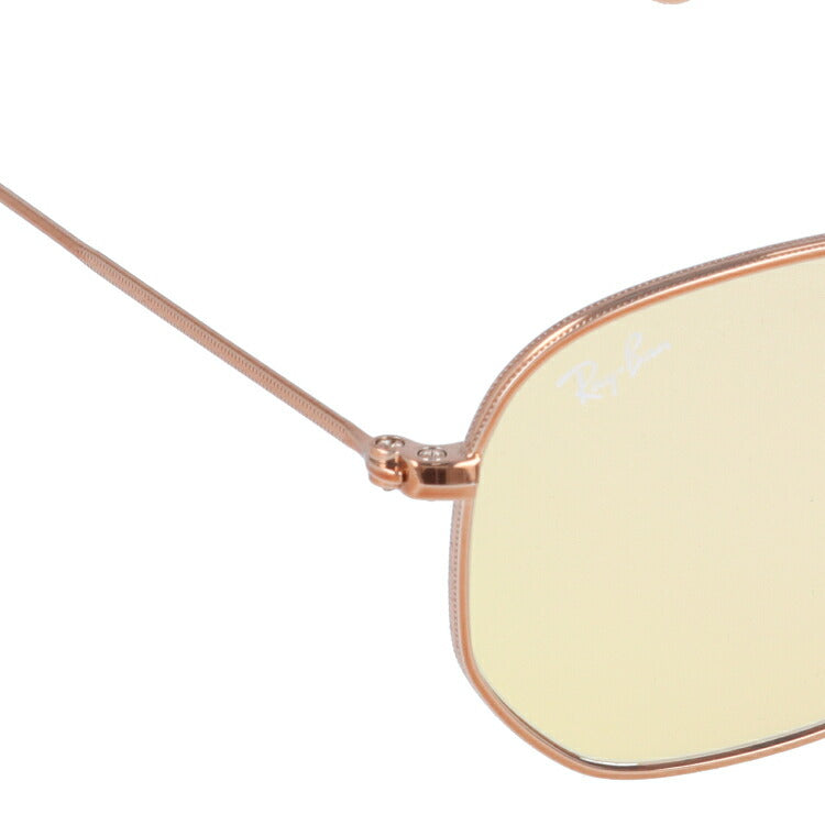 レイバン 調光サングラス ヘキサゴナル RB3548N 91310Z 51 レギュラーフィット ヘキサゴン型 フラットレンズ メンズ レディース ドライブ 運転 アウトドア ブランドサングラス 紫外線 花粉対策 HEXAGONAL Ray-Ban