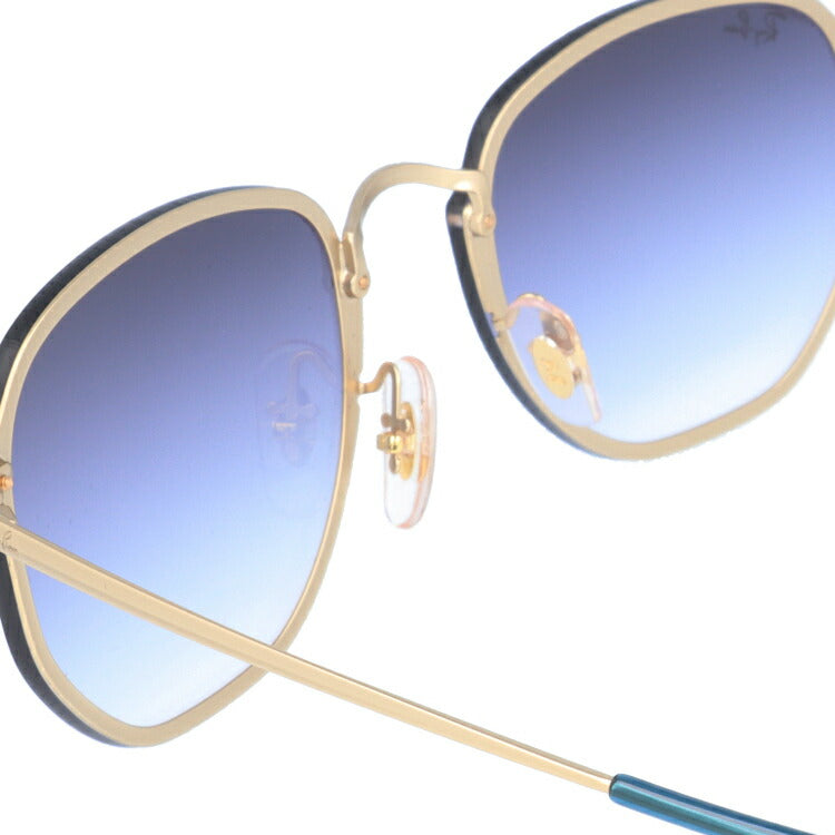 レイバン サングラス ブレイズヘキサゴナル RB3579N 91400S 58 レギュラーフィット ヘキサゴン型 ミラー メンズ レディース ドライブ 運転 アウトドア ブランドサングラス 紫外線 花粉対策 BLAZE HEXAGONAL Ray-Ban