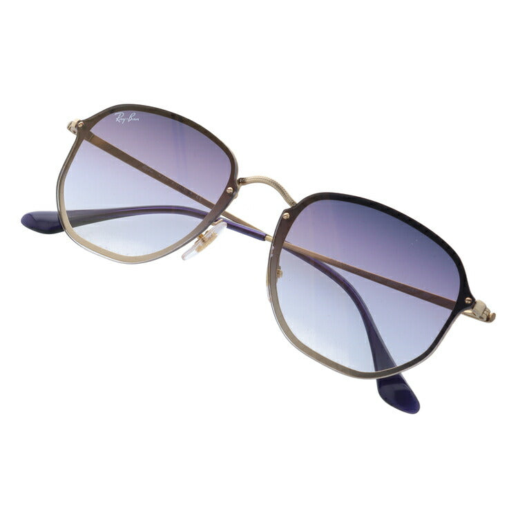 レイバン サングラス ブレイズヘキサゴナル RB3579N 91400U 58 レギュラーフィット ヘキサゴン型 ミラー メンズ レディース ドライブ 運転 アウトドア ブランドサングラス 紫外線 花粉対策 BLAZE HEXAGONAL Ray-Ban