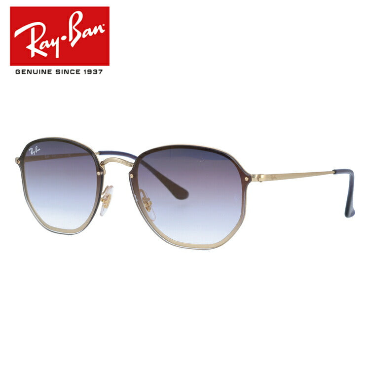 レイバン サングラス ブレイズヘキサゴナル RB3579N 91400U 58 レギュラーフィット ヘキサゴン型 ミラー メンズ レディース ドライブ 運転 アウトドア ブランドサングラス 紫外線 花粉対策 BLAZE HEXAGONAL Ray-Ban