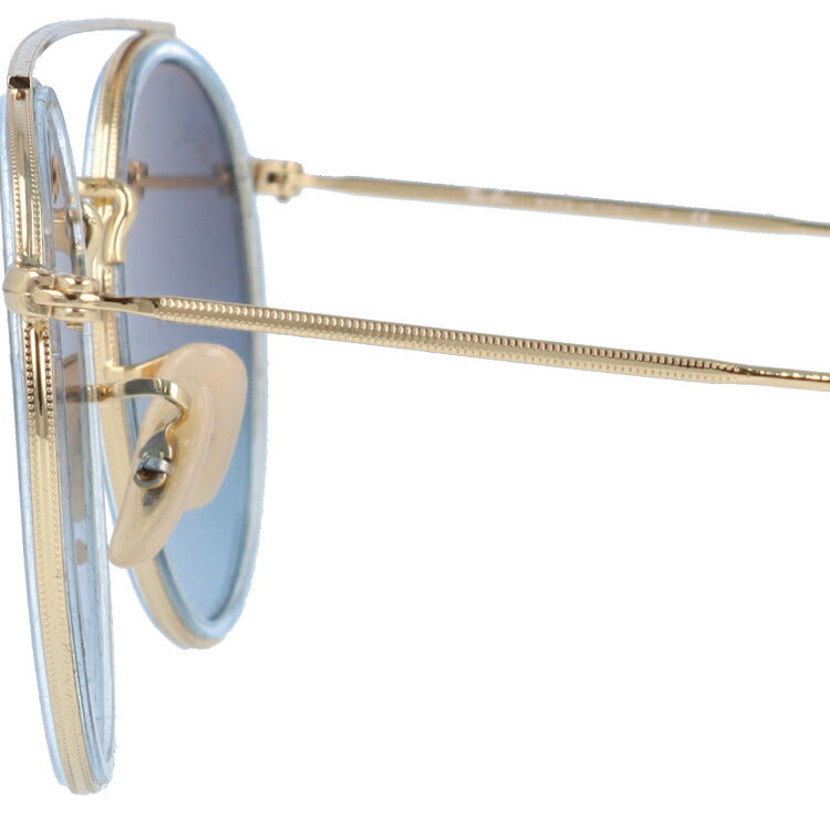 レイバン サングラス ラウンド RB3647N 91233M 51 レギュラーフィット ラウンド型 ダブルブリッジ メンズ レディース ドライブ 運転 アウトドア ブランドサングラス 紫外線 花粉対策 ROUND Ray-Ban