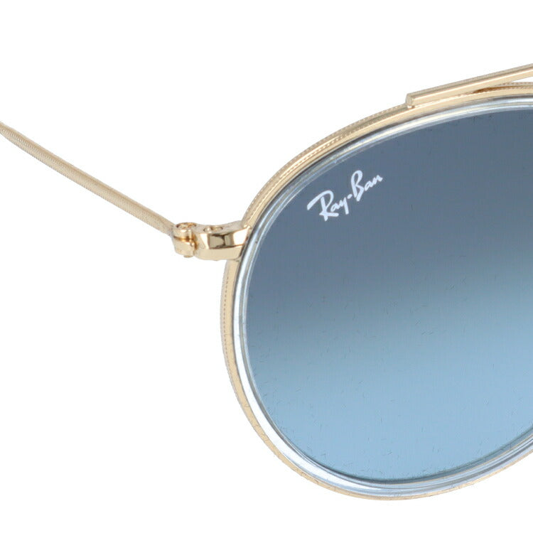 レイバン サングラス ラウンド RB3647N 91233M 51 レギュラーフィット ラウンド型 ダブルブリッジ メンズ レディース ドライブ 運転 アウトドア ブランドサングラス 紫外線 花粉対策 ROUND Ray-Ban