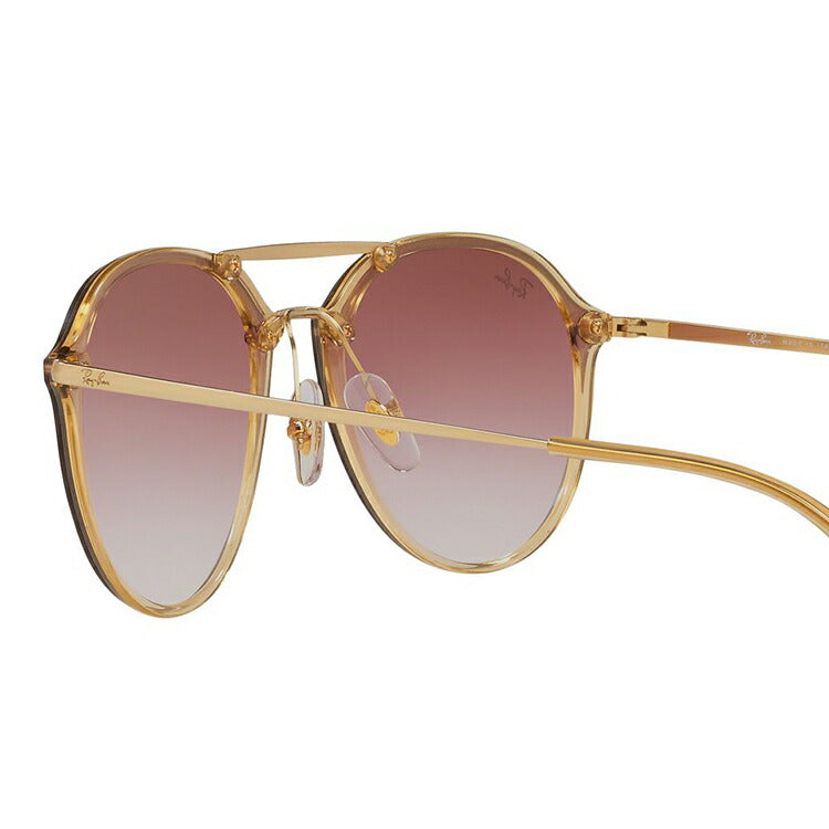 レイバン サングラス ブレイズ RB4292N 63880T 61 レギュラーフィット ボストン型 ミラー ダブルブリッジ メンズ レディース ドライブ 運転 アウトドア ブランドサングラス 紫外線 花粉対策 BLAZE Ray-Ban