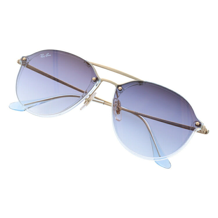 レイバン サングラス ブレイズ RB4292N 63890S 61 レギュラーフィット ボストン型 ミラー ダブルブリッジ メンズ レディース ドライブ 運転 アウトドア ブランドサングラス 紫外線 花粉対策 BLAZE Ray-Ban