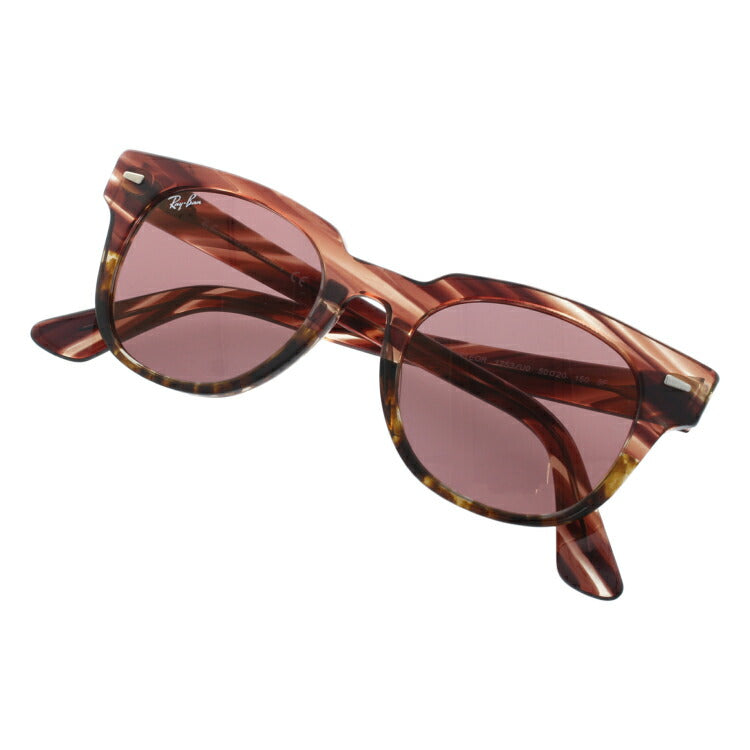 レイバン サングラス メテオール RB2168 1253U0 50 レギュラーフィット ウェリントン型 ミラー メンズ レディース ドライブ 運転 アウトドア ブランドサングラス 紫外線 花粉対策 METEOR Ray-Ban