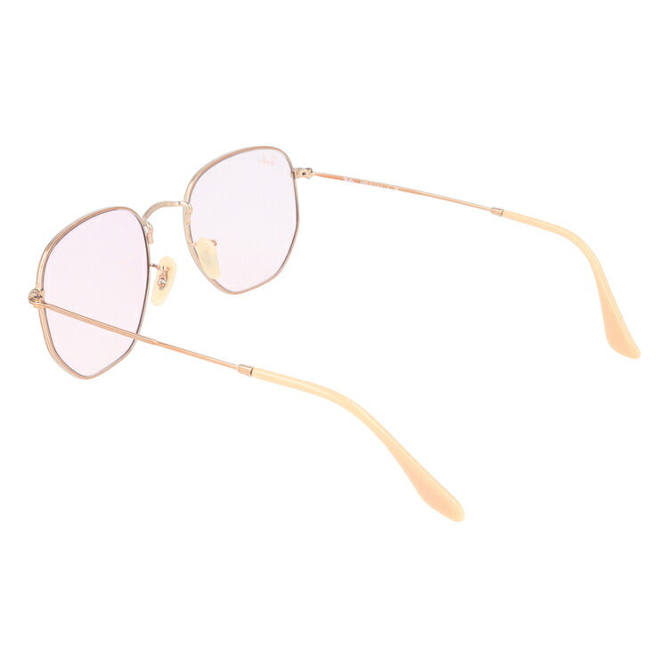 レイバン 調光サングラス ヘキサゴナル RB3548N 91310X 54 レギュラーフィット ヘキサゴン型 フラットレンズ メンズ レディース ドライブ 運転 アウトドア ブランドサングラス 紫外線 花粉対策 HEXAGONAL Ray-Ban