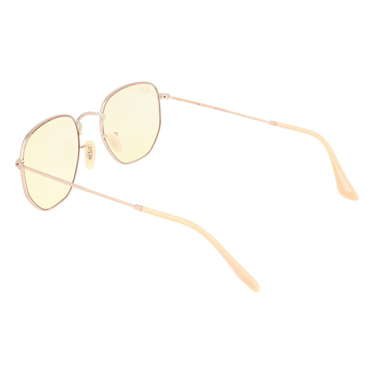 レイバン 調光サングラス ヘキサゴナル RB3548N 91310Z 54 レギュラーフィット ヘキサゴン型 フラットレンズ メンズ レディース ドライブ 運転 アウトドア ブランドサングラス 紫外線 花粉対策 HEXAGONAL Ray-Ban