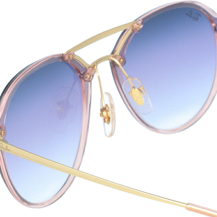 レイバン サングラス ブレイズ RB4292N 63870U 61 レギュラーフィット ボストン型 ミラー ダブルブリッジ メンズ レディース ドライブ 運転 アウトドア ブランドサングラス 紫外線 花粉対策 BLAZE Ray-Ban