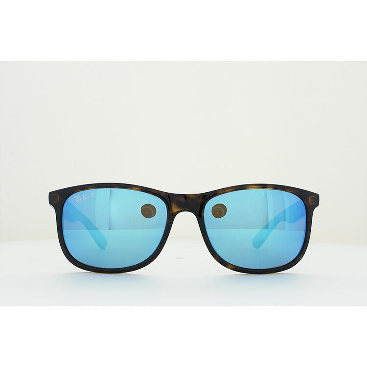 レイバン 偏光サングラス アンディ RB4202F 710/9R 57 アジアンフィット オーバル型 ミラー メンズ レディース ドライブ 運転 アウトドア ブランドサングラス 紫外線 花粉対策 ANDY Ray-Ban