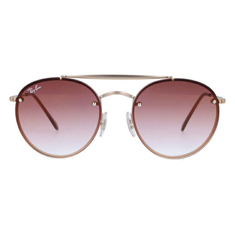 レイバン サングラス ブレイズラウンド RB3614N 91410T 54 レギュラーフィット ボストン型 ミラー ダブルブリッジ メンズ レディース ドライブ 運転 アウトドア ブランドサングラス 紫外線 花粉対策 BLAZE ROUND Ray-Ban