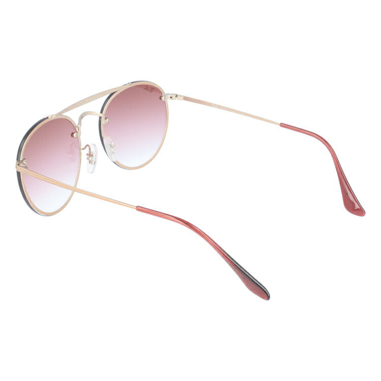 レイバン サングラス ブレイズラウンド RB3614N 91410T 54 レギュラーフィット ボストン型 ミラー ダブルブリッジ メンズ レディース ドライブ 運転 アウトドア ブランドサングラス 紫外線 花粉対策 BLAZE ROUND Ray-Ban