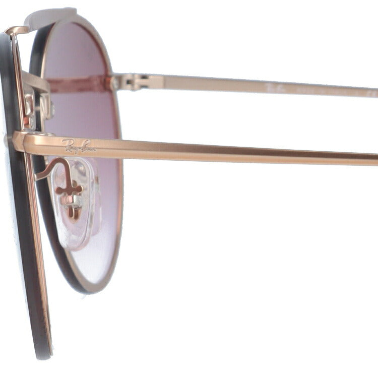 レイバン サングラス ブレイズラウンド RB3614N 91410T 54 レギュラーフィット ボストン型 ミラー ダブルブリッジ メンズ レディース ドライブ 運転 アウトドア ブランドサングラス 紫外線 花粉対策 BLAZE ROUND Ray-Ban