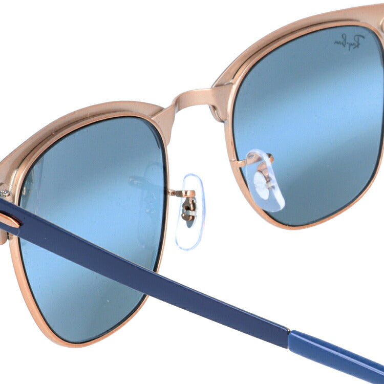 レイバン サングラス クラブマスター RB3716 9160AJ 51 レギュラーフィット ブロー型 ミラー メタル メンズ レディース ドライブ 運転 アウトドア ブランドサングラス 紫外線 花粉対策 CLUBMASTER Ray-Ban