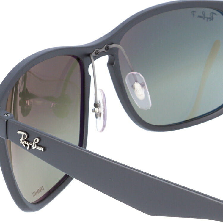 レイバン 偏光サングラス RB4264 601S5J 58 レギュラーフィット ウェリントン型 CHROMANCE クロマンス ミラー メンズ レディース ドライブ 運転 アウトドア ブランドサングラス 紫外線 花粉対策 Ray-Ban