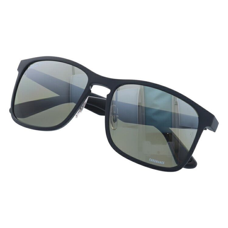 レイバン 偏光サングラス RB4264 601S5J 58 レギュラーフィット ウェリントン型 CHROMANCE クロマンス ミラー メンズ レディース ドライブ 運転 アウトドア ブランドサングラス 紫外線 花粉対策 Ray-Ban