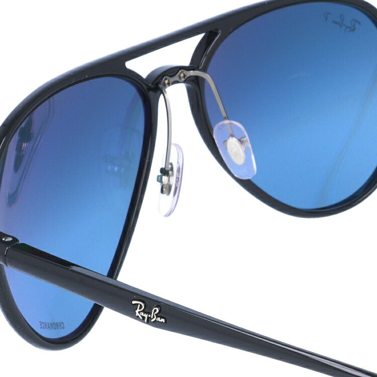 レイバン 偏光サングラス RB4320CH 601/J0 58 レギュラーフィット ティアドロップ型 CHROMANCE クロマンス ミラー メンズ レディース ドライブ 運転 アウトドア ブランドサングラス 紫外線 花粉対策 Ray-Ban