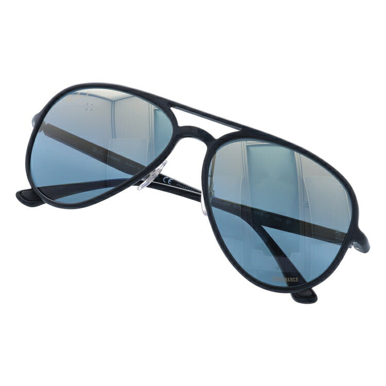 レイバン 偏光サングラス RB4320CH 601/J0 58 レギュラーフィット ティアドロップ型 CHROMANCE クロマンス ミラー メンズ レディース ドライブ 運転 アウトドア ブランドサングラス 紫外線 花粉対策 Ray-Ban