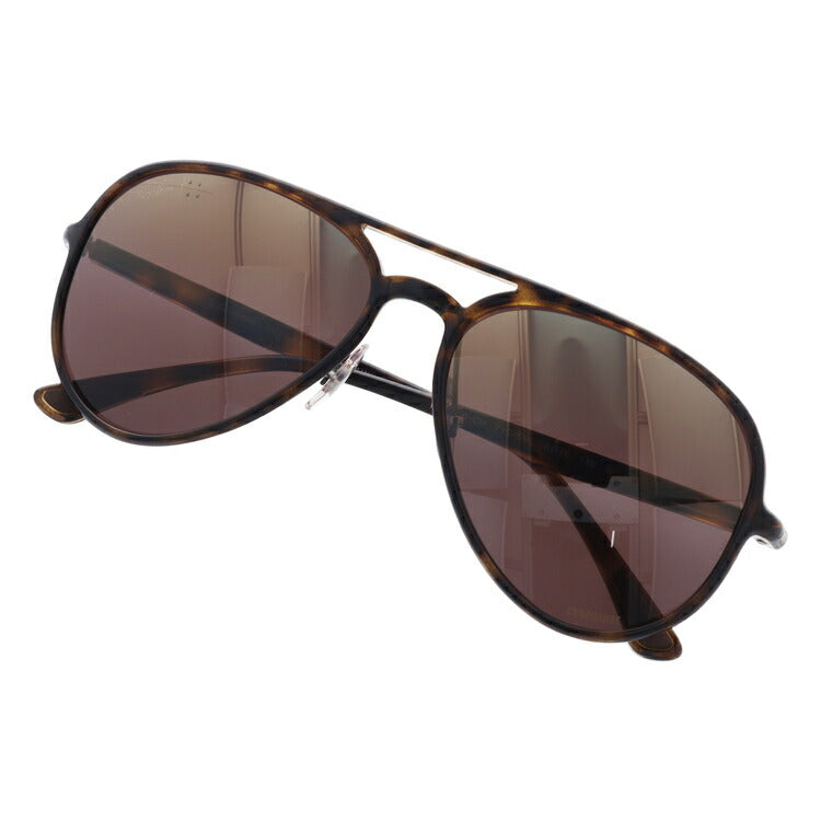 レイバン 偏光サングラス RB4320CH 710/6B 58 レギュラーフィット ティアドロップ型 CHROMANCE クロマンス ミラー メンズ レディース ドライブ 運転 アウトドア ブランドサングラス 紫外線 花粉対策 Ray-Ban