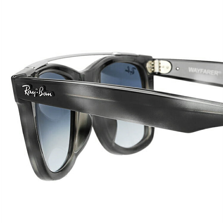 レイバン サングラス ウェイファーラー RB4540F 64123F 52 アジアンフィット ウェリントン型 ダブルブリッジ メンズ レディース ドライブ 運転 アウトドア ブランドサングラス 紫外線 花粉対策 WAYFARER Ray-Ban