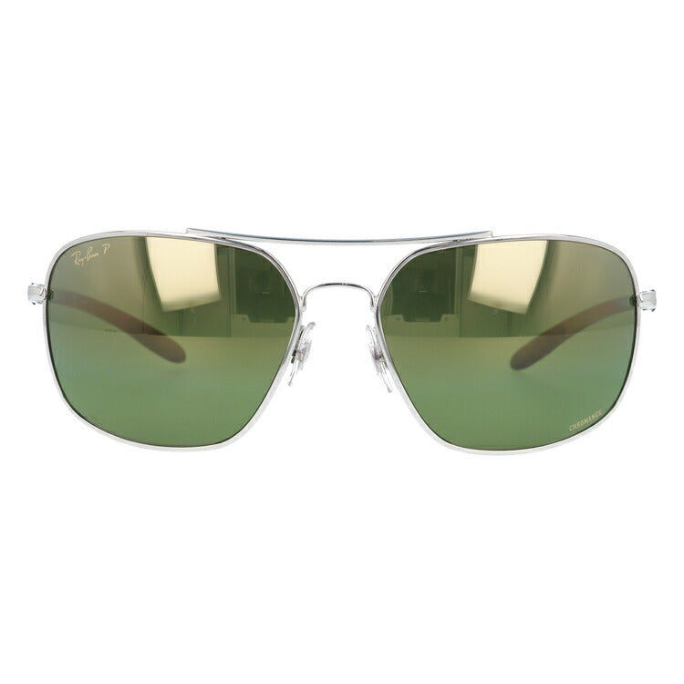 レイバン 偏光サングラス RB8322CH 003/6O 62 レギュラーフィット スクエア型 CHROMANCE クロマンス ミラー メンズ レディース ドライブ 運転 アウトドア ブランドサングラス 紫外線 花粉対策 Ray-Ban