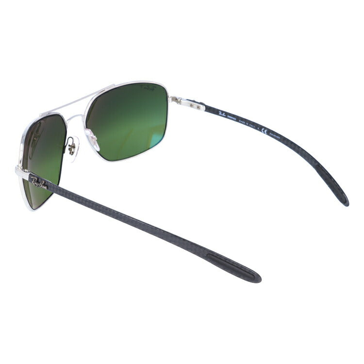 レイバン 偏光サングラス RB8322CH 003/6O 62 レギュラーフィット スクエア型 CHROMANCE クロマンス ミラー メンズ レディース ドライブ 運転 アウトドア ブランドサングラス 紫外線 花粉対策 Ray-Ban