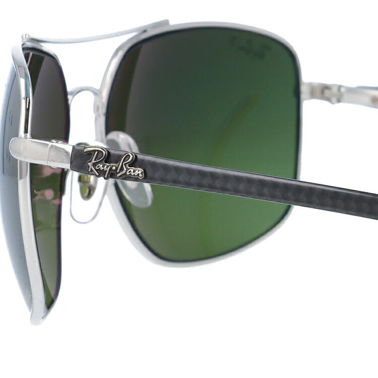 【訳あり】レイバン 偏光サングラス RB8322CH 003/6O 62 レギュラーフィット スクエア型 CHROMANCE クロマンス ミラー メンズ レディース ドライブ 運転 アウトドア ブランドサングラス 紫外線 花粉対策 Ray-Ban