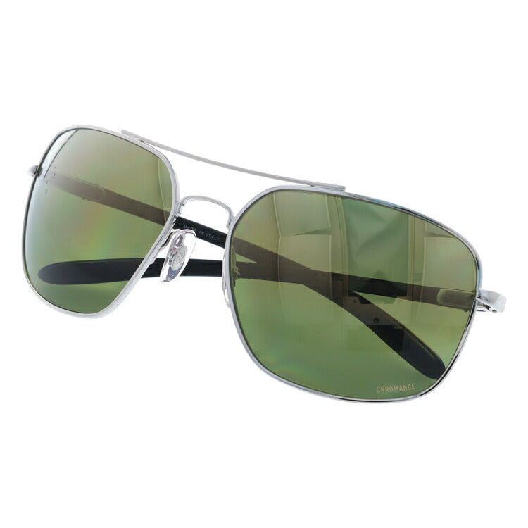 レイバン 偏光サングラス RB8322CH 003/6O 62 レギュラーフィット スクエア型 CHROMANCE クロマンス ミラー メンズ レディース ドライブ 運転 アウトドア ブランドサングラス 紫外線 花粉対策 Ray-Ban