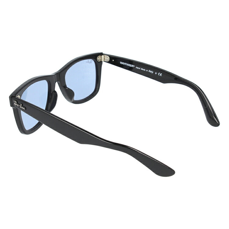 【訳あり・店頭展示品/外箱なし】レイバン サングラス ウェイファーラー RB2140F 901/64 52 アジアンフィット ウェリントン型 WASHED LENSES 黒縁 黒ぶち メンズ レディース ドライブ 運転 アウトドア ブランドサングラス 紫外線 WAYFARER Ray-Ban