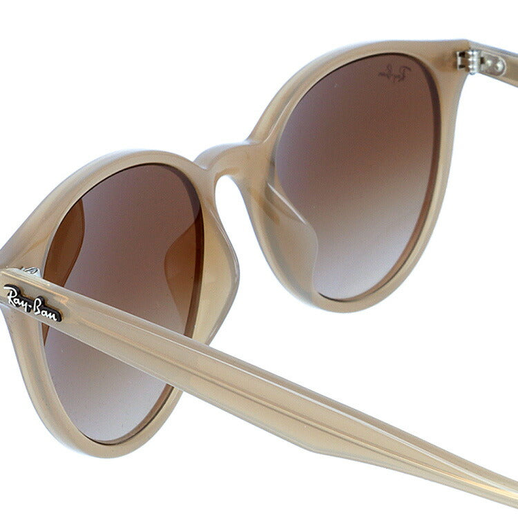 レイバン サングラス RB4305F 616613 53 アジアンフィット ボストン型 ライトブラウン ベージュ メンズ レディース ドライブ 運転 アウトドア ブランドサングラス 紫外線 花粉対策 Ray-Ban