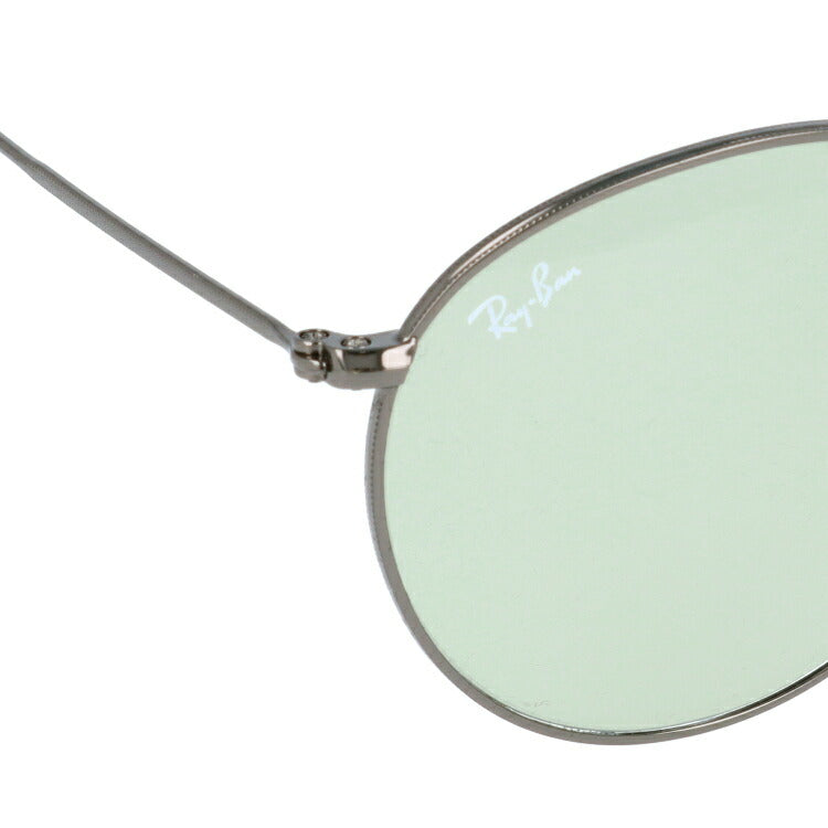 【訳あり・店頭展示品/外箱なし】レイバン 調光サングラス ラウンドメタル RB3447 004/T1 53 53 レギュラーフィット ラウンド型 EVOLVE エヴォルブ メンズ レディース ドライブ 運転 アウトドア ブランドサングラス 紫外線 花粉対策 ROUND METAL Ray-Ban