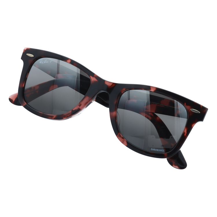 【訳あり】レイバン サングラス ウェイファーラー 偏光サングラス ミラーレンズ フルフィット(アジアンフィット) Ray-Ban WAYFARER RB2140F 1334G3 52サイズ ウェリントン ユニセックス メンズ レディース