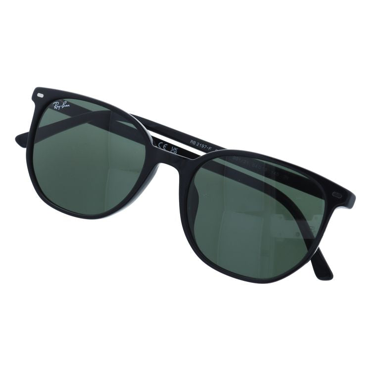 【訳あり】レイバン サングラス エリオット アジアンフィット Ray-Ban ELLIOT RB2197F 901/31 54サイズ スクエア ユニセックス メンズ レディース【海外正規品】