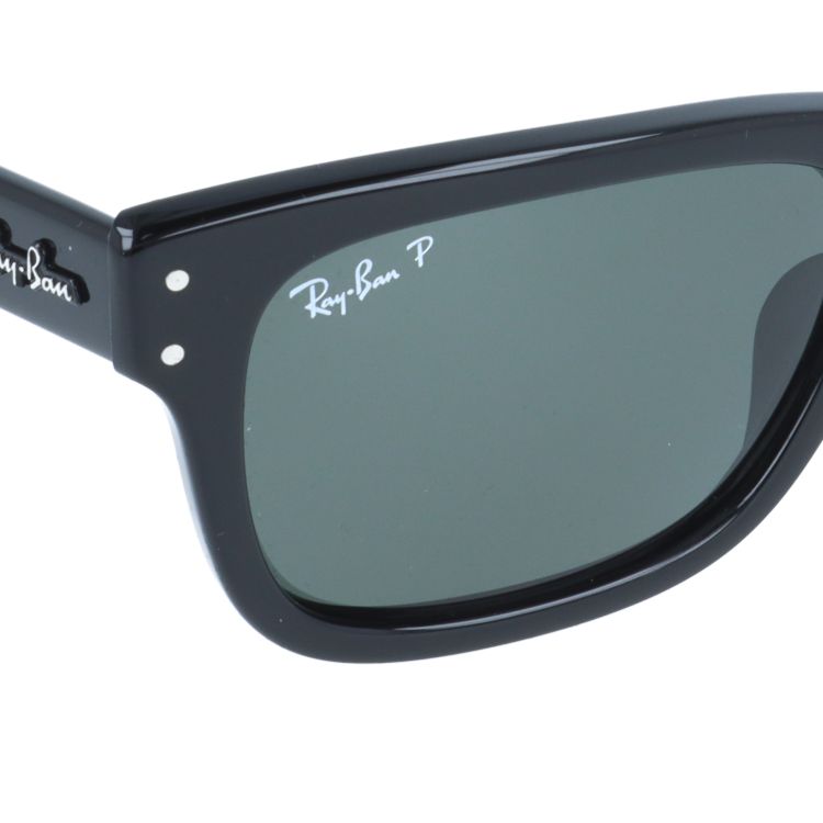 【訳あり】レイバン サングラス ミスターバーバンク 偏光サングラス フルフィット(アジアンフィット) Ray-Ban MR BURBANK RB2283F 901/58 55サイズ スクエア ユニセックス メンズ レディース