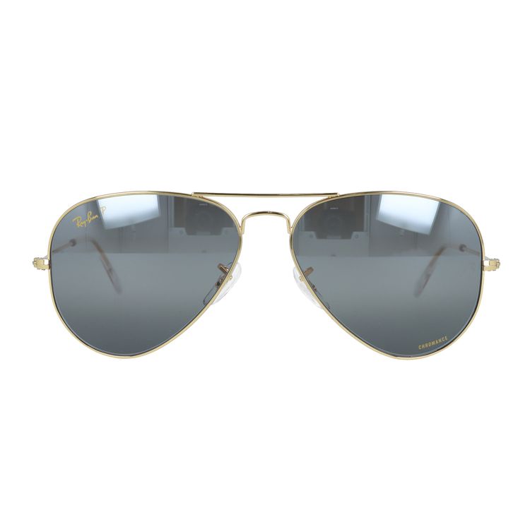 レイバン サングラス アビエーターラージメタル 偏光サングラス ミラーレンズ Ray-Ban AVIATOR LARGE METAL RB3025 9196G3 58サイズ ティアドロップ ユニセックス メンズ レディース