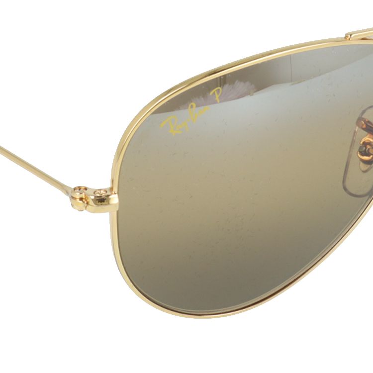 レイバン サングラス アビエーターラージメタル 偏光サングラス ミラーレンズ Ray-Ban AVIATOR LARGE METAL RB3025 9196G5 55サイズ ティアドロップ ユニセックス メンズ レディース