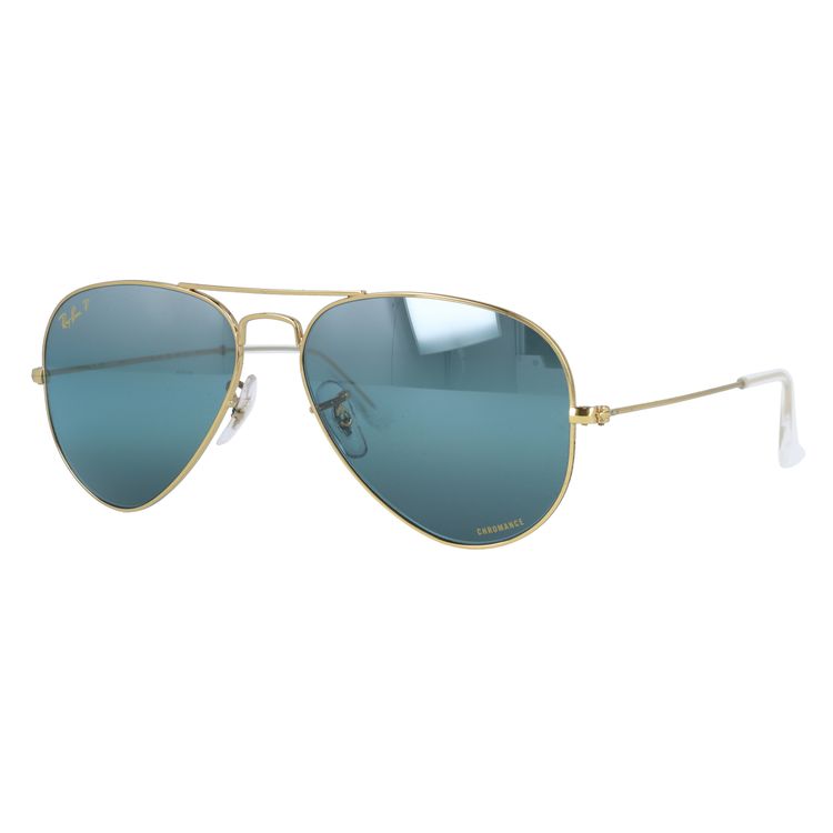 レイバン サングラス アビエーターラージメタル 偏光サングラス ミラーレンズ Ray-Ban AVIATOR LARGE METAL RB3025 9196G6 55サイズ ティアドロップ ユニセックス メンズ レディース