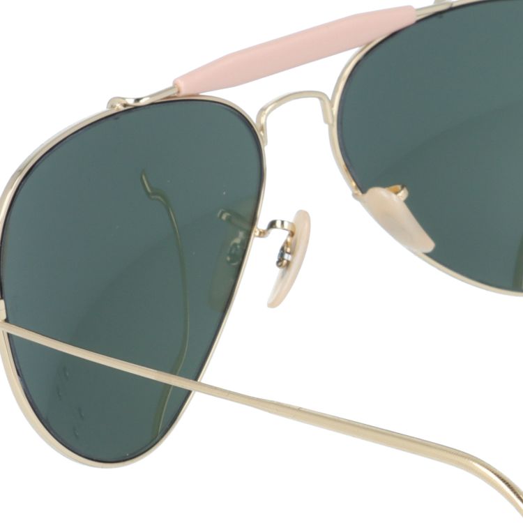 【訳あり】レイバン サングラス トップガン マーヴェリック 限定カプセルコレクションアウトドアーズマン Ray-Ban OUTDOORSMAN RB3030 W3402 58サイズ ティアドロップ ユニセックス レディース メンズ 大きめサイズ ビッグシルエット