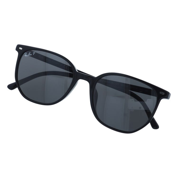 【訳あり】レイバン サングラス エリオット 偏光サングラス フルフィット(アジアンフィット) Ray-Ban ELLIOT RB2197F 901/48 54サイズ ウェリントン ユニセックス メンズ レディース
